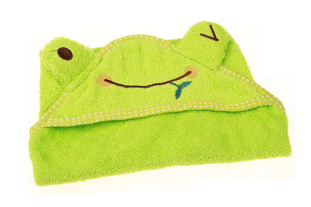 Cute Pet Dog Bath Towel – Super Absorbent Drying Towel with Hoodie for Dogs and Cats