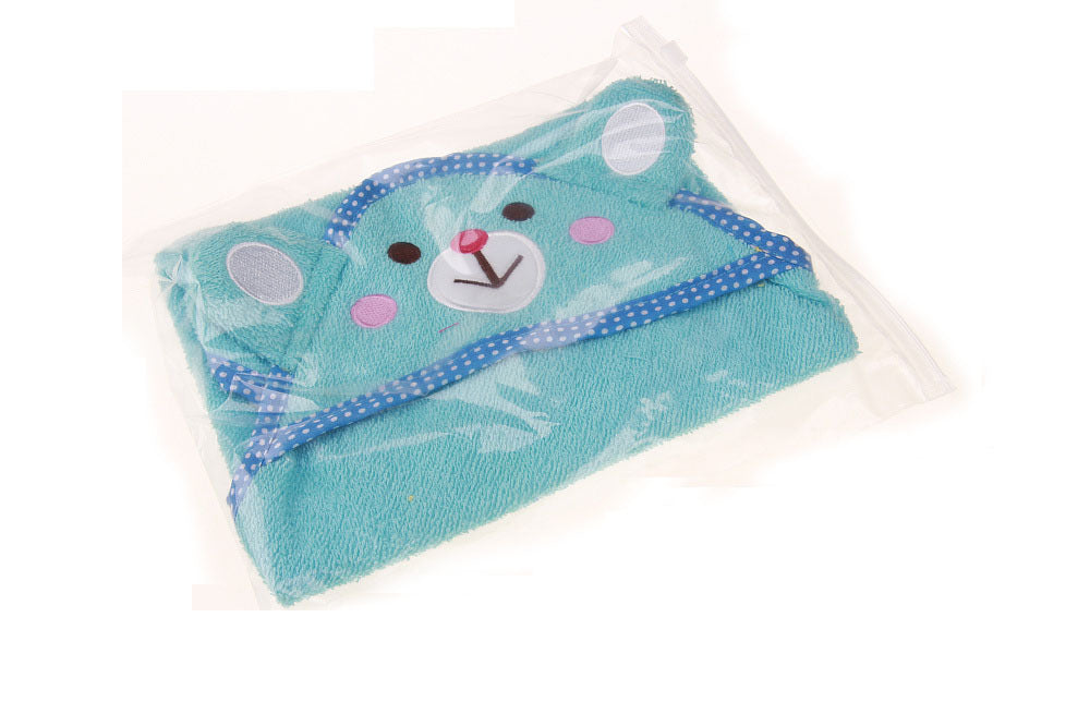Cute Pet Dog Bath Towel – Super Absorbent Drying Towel with Hoodie for Dogs and Cats