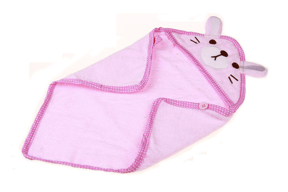 Cute Pet Dog Bath Towel – Super Absorbent Drying Towel with Hoodie for Dogs and Cats