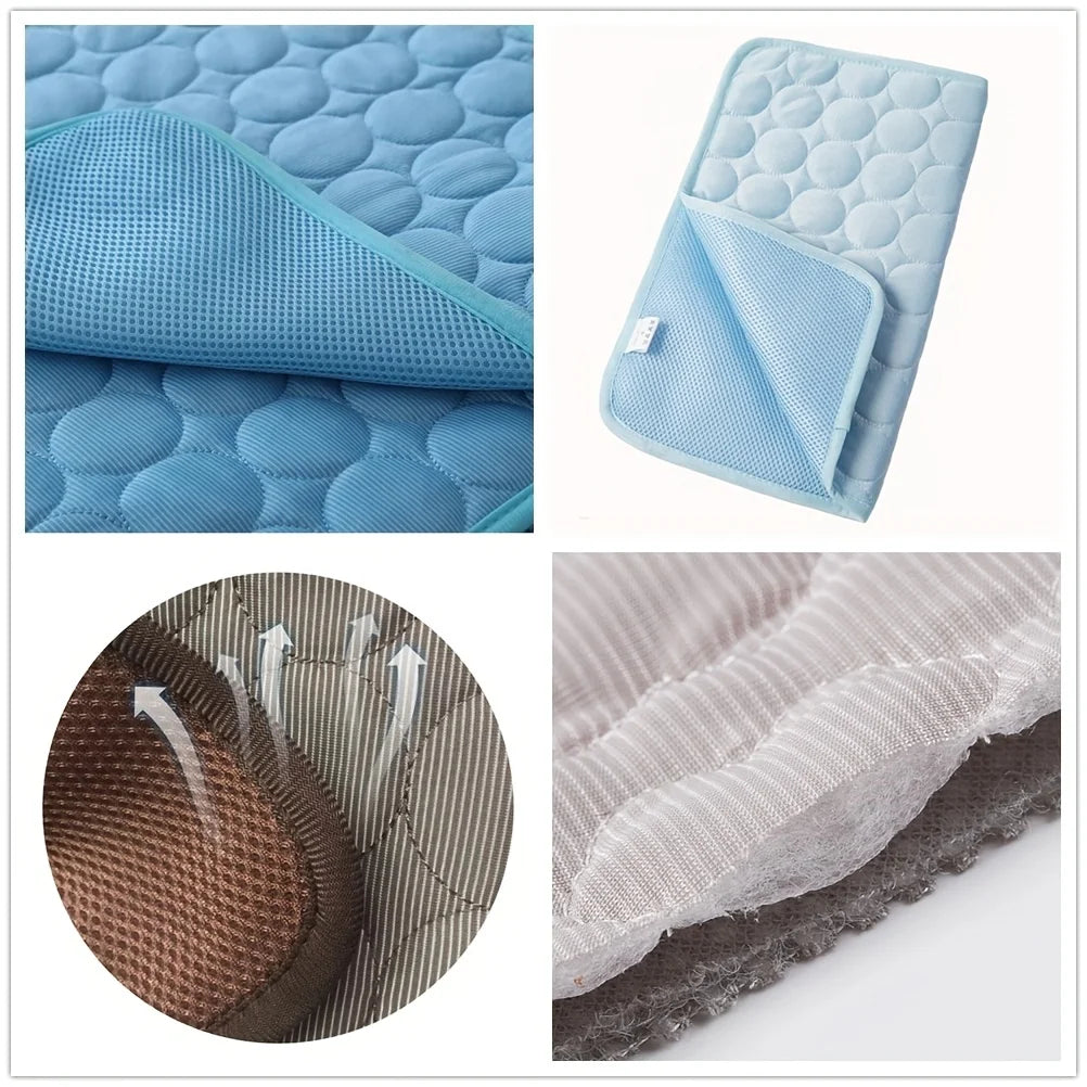 Dog Cooling Mat - Extra Large Summer Pet Cold Bed