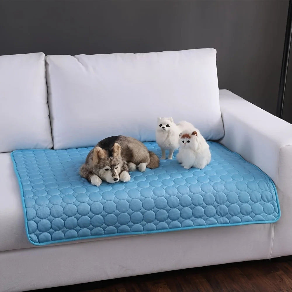 Dog Cooling Mat - Extra Large Summer Pet Cold Bed