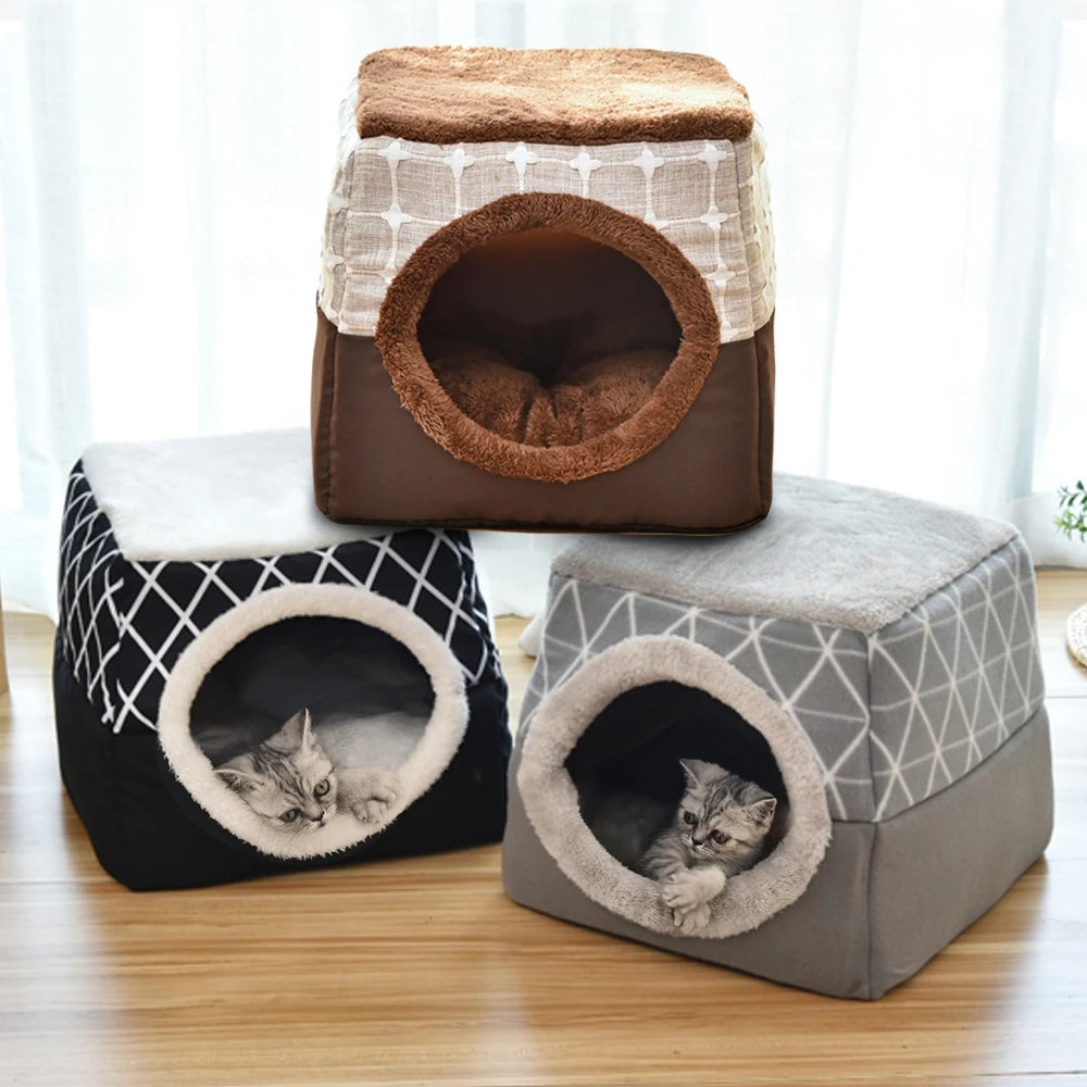 Multiple Warm Cat Bed Nest