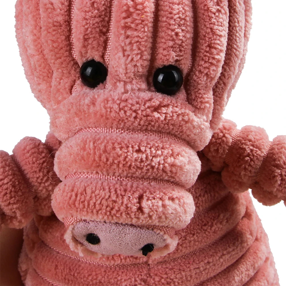 Corduroy Animal-Shaped Plush Dog Toy