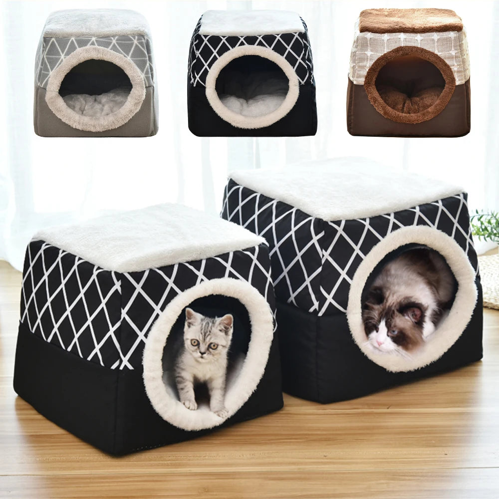 Multiple Warm Cat Bed Nest