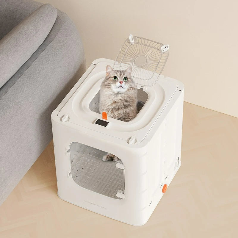 Detached Multifunctional Pet Drying Box – Large-Capacity Hair Dryer for Cats and Small Dogs
