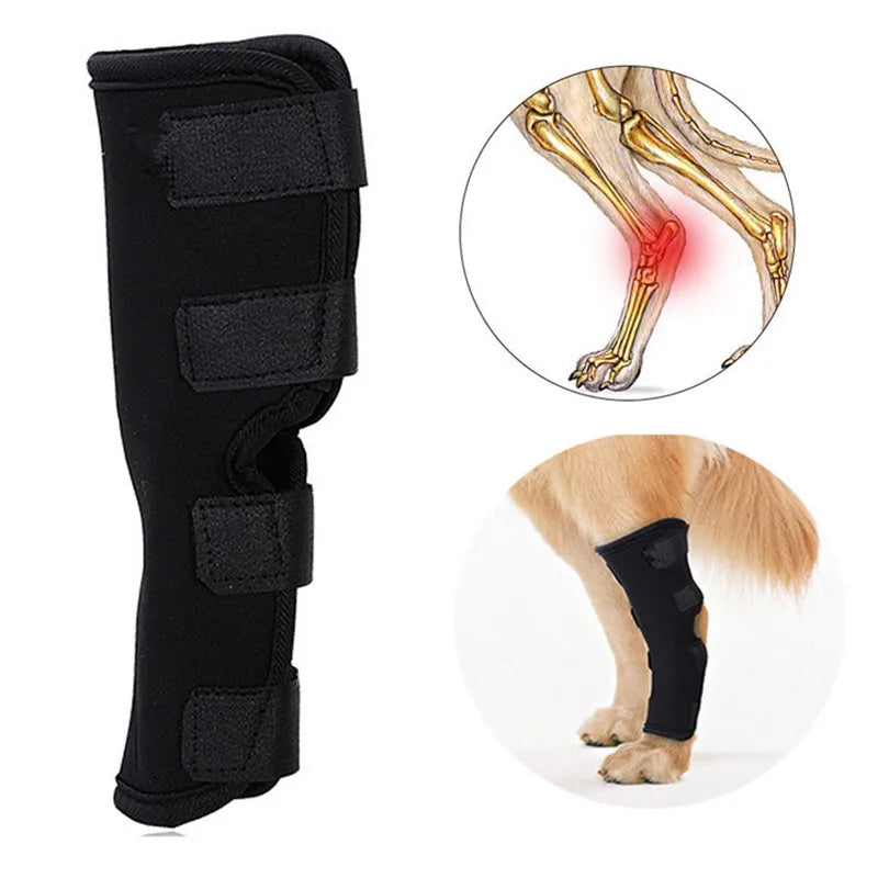 Dog Leg and Knee Pads – Recovery Bandage and Joint Protector for Wounds and Arthritis