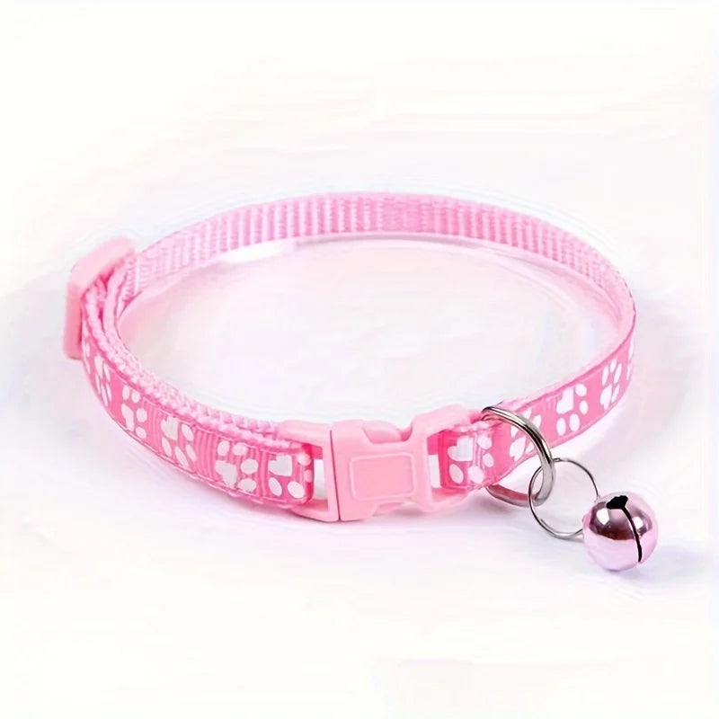 Adjustable Fashion Cat Collar with Bell