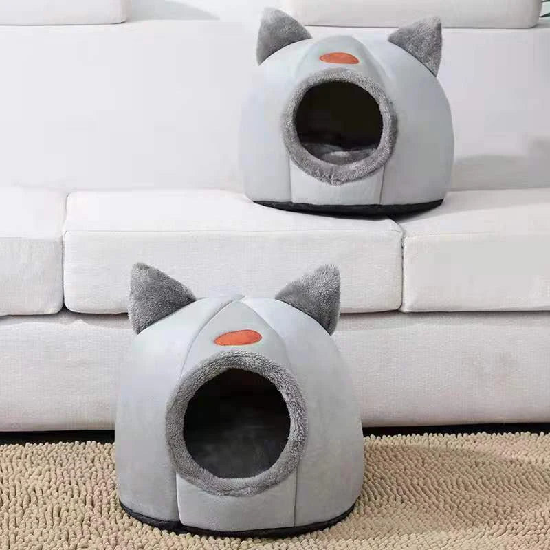 Deep Sleep Winter Comfort Cat & Small Dog Bed