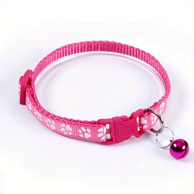 Adjustable Fashion Cat Collar with Bell