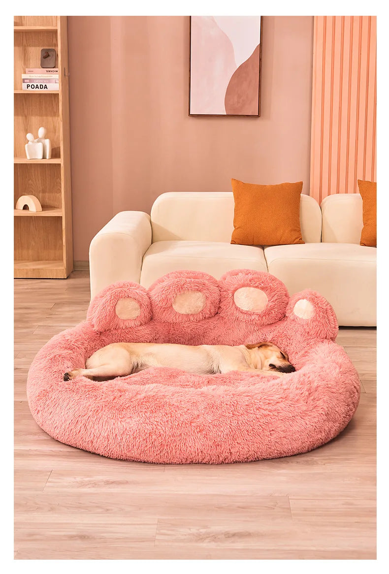 Fluffy Pet Bed for Dogs & Cats