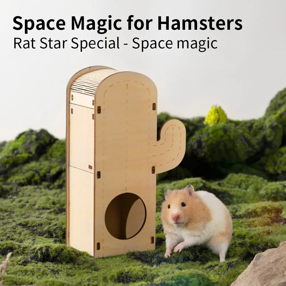 Hamster Wooden House Toys