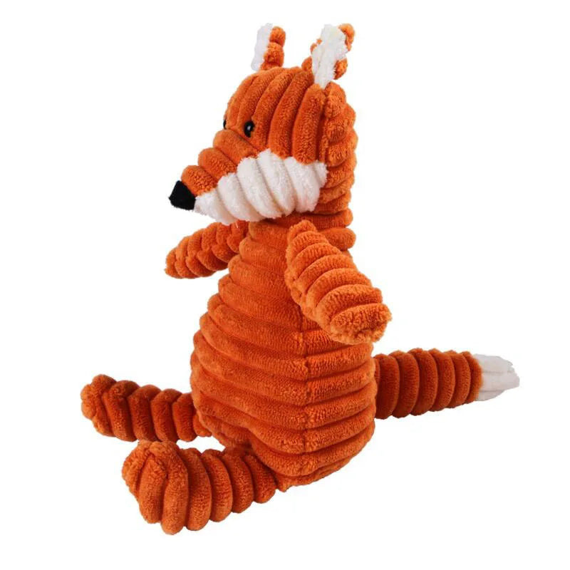 Bite Resistant Squeaky Plush Dog Toy