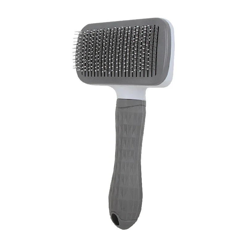 Pet Dog Hair Brush & Cat Comb - Stainless Steel Grooming Tool