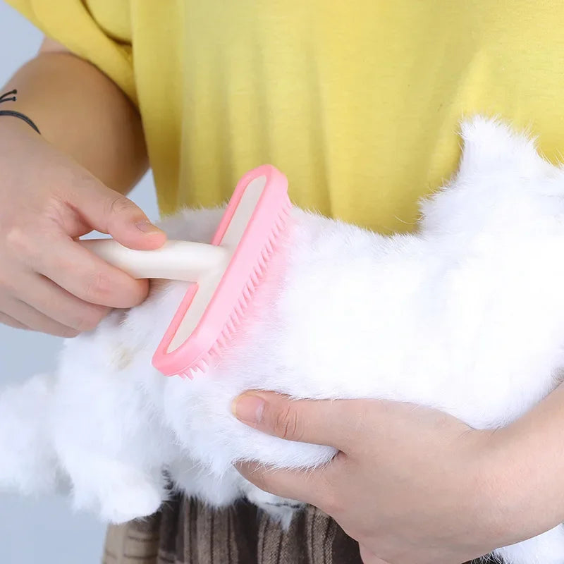 Silicone Rabbit & Small Pet Grooming Comb