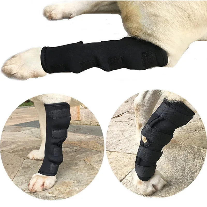 Dog Leg and Knee Pads – Recovery Bandage and Joint Protector for Wounds and Arthritis