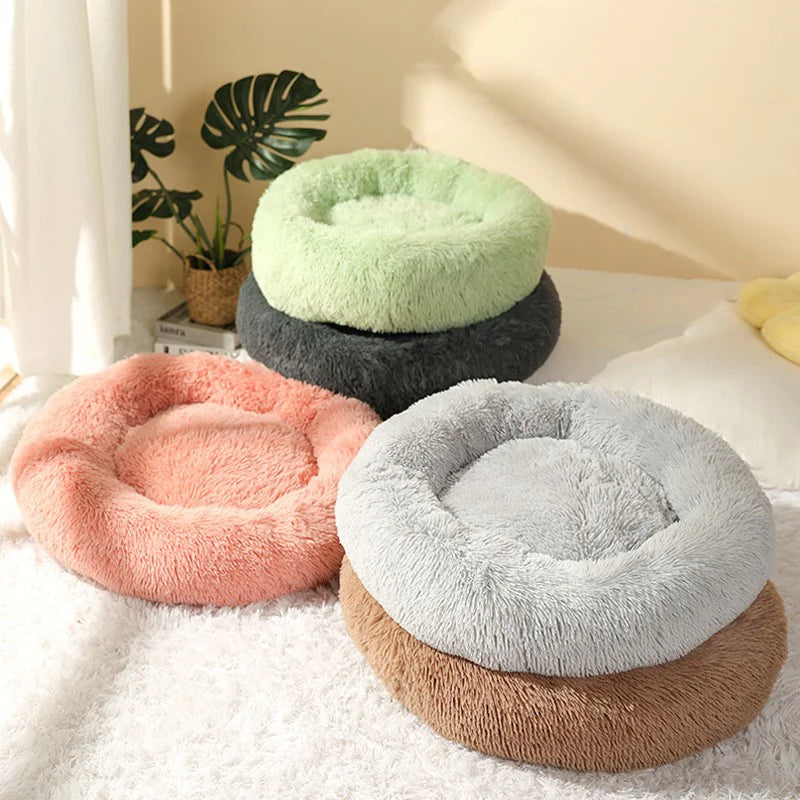 Donut Cuddler Round Pet Bed