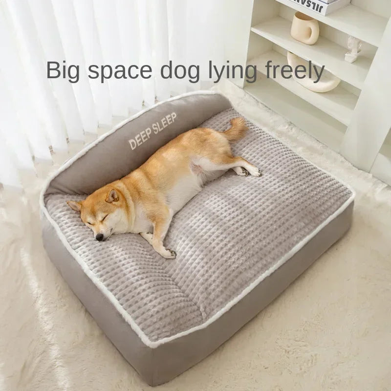 Autumn and Winter Warm Kennel – Cozy Comfort for Medium to Large Dogs and Cats