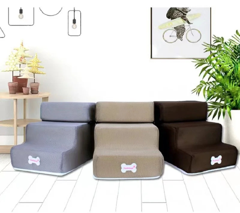 3-Step Pet Stairs for Small Dogs and Cats