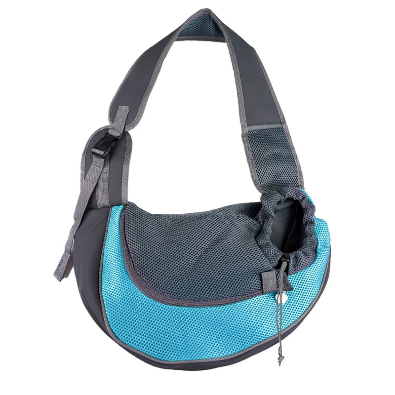 Travel Tote Shoulder Bags Mesh Pet Sling Carry Bag