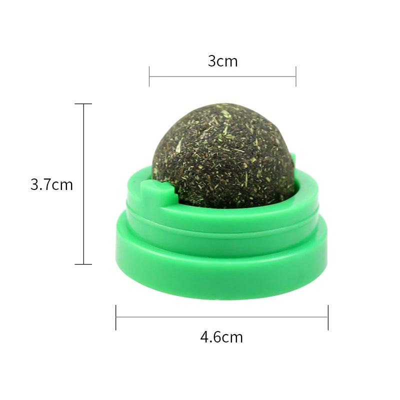 Natural Catnip Wall-Mounted Cat Ball