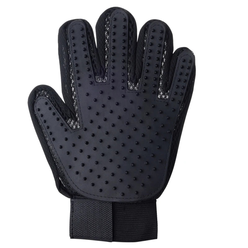 Pet Grooming Glove for Hair Deshedding and Bathing