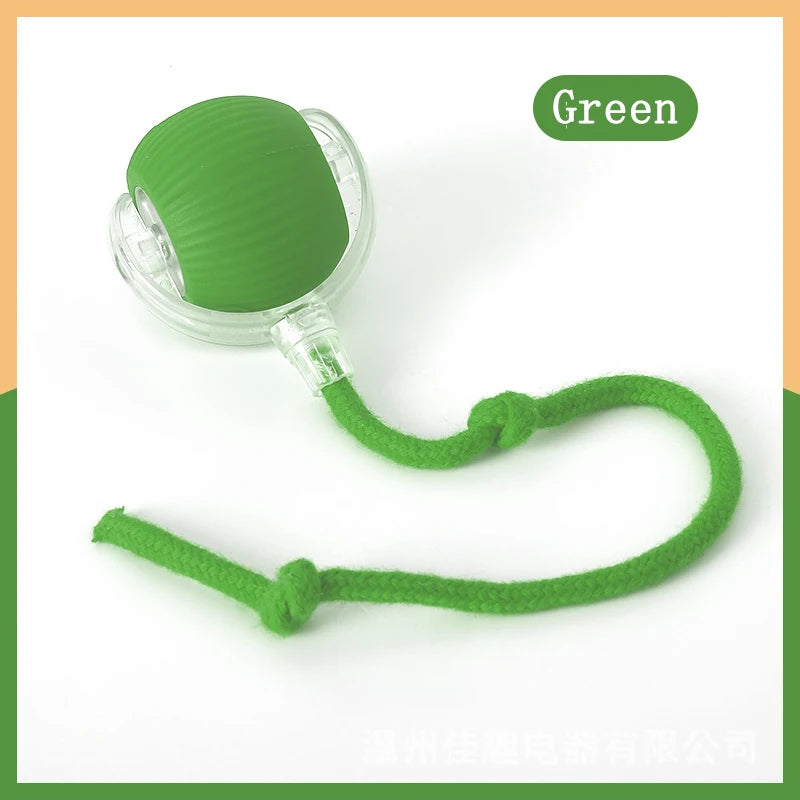 USB Rechargeable Interactive Rolling Cat Toy Ball
