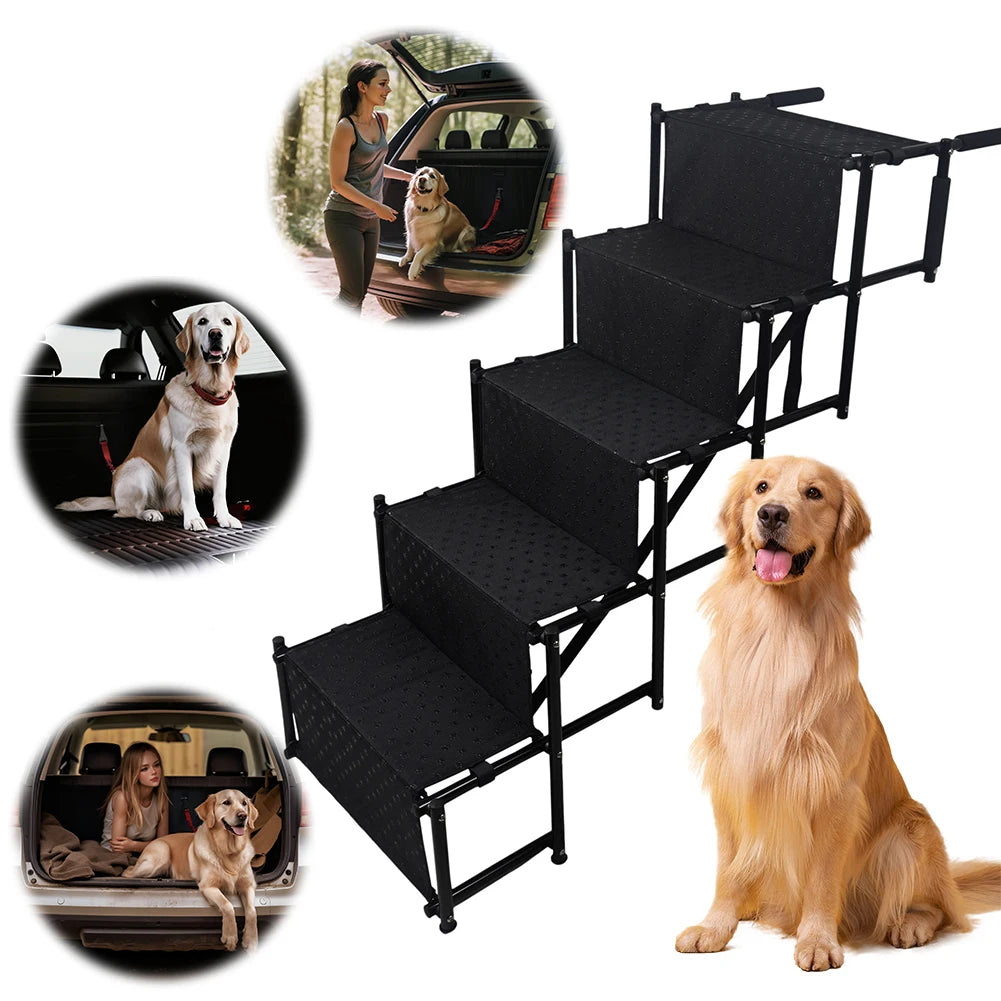 Folding Portable Pet Ramp Stairs