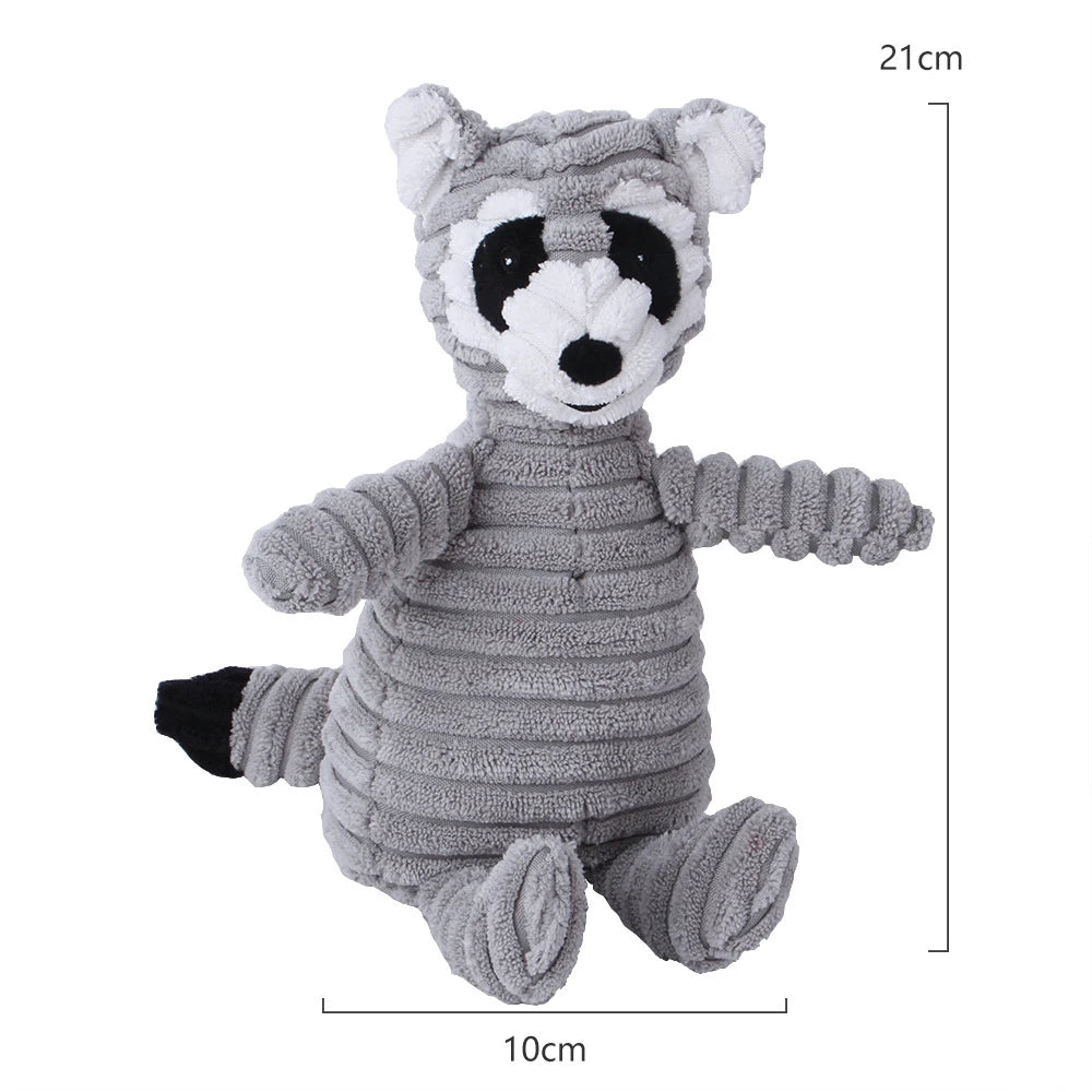 Bite Resistant Squeaky Plush Dog Toy