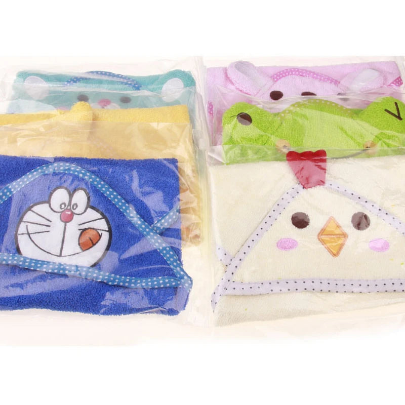 Cute Pet Dog Bath Towel – Super Absorbent Drying Towel with Hoodie for Dogs and Cats