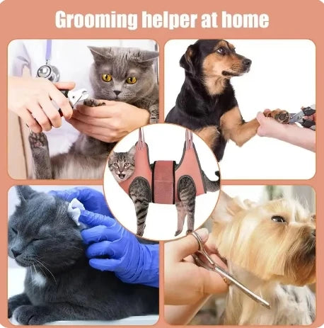 Pet Grooming Hammock Restraint Bag