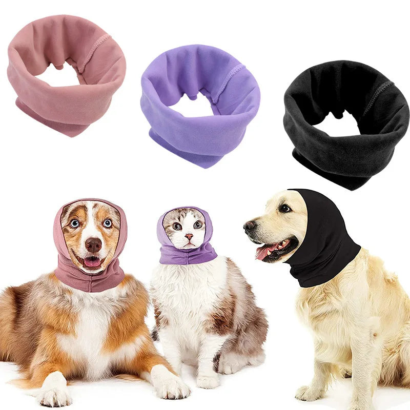 Earmuff Windproof Noise Cancel Elasticity Soft Scarf