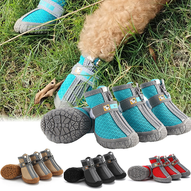 Non-Slip Dog Shoes – Thick Plush Paw Protection for Warmth and Safety
