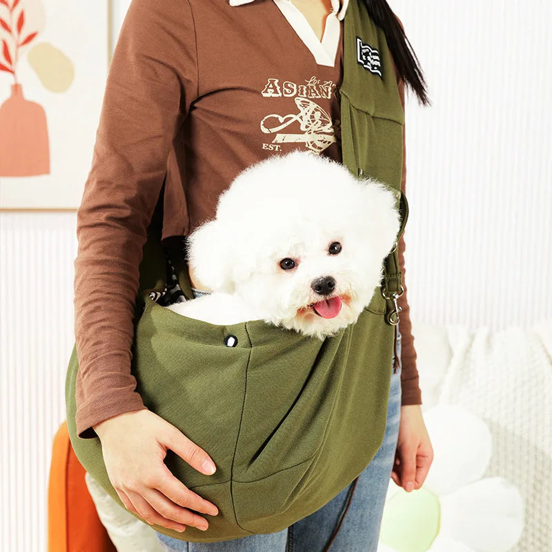 Comfortable Crossbody Pet Sling Carrier
