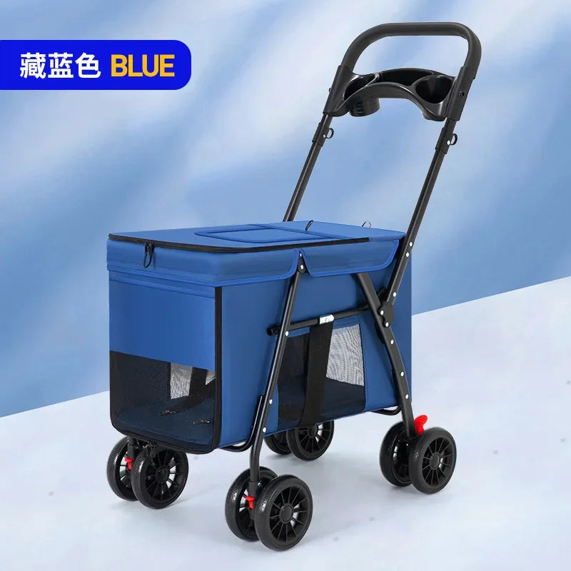 Medium to Large-Sized Pet Stroller
