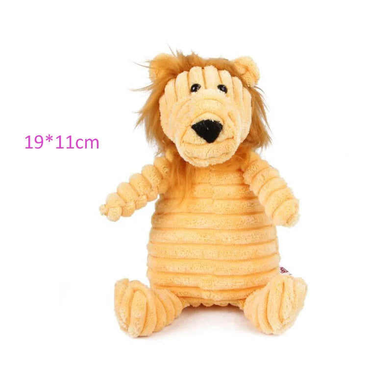 Bite Resistant Squeaky Plush Dog Toy