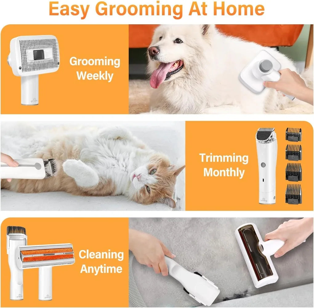 Hair Dryer Pet Grooming Vacuum