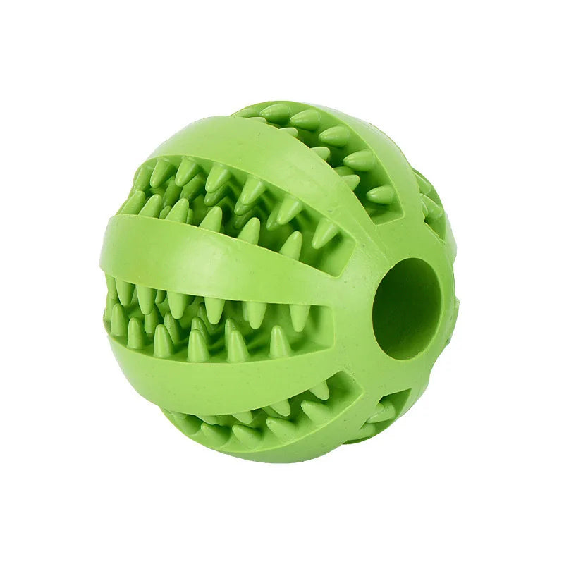 Bite-Resistant Rubber Watermelon Dog Toy