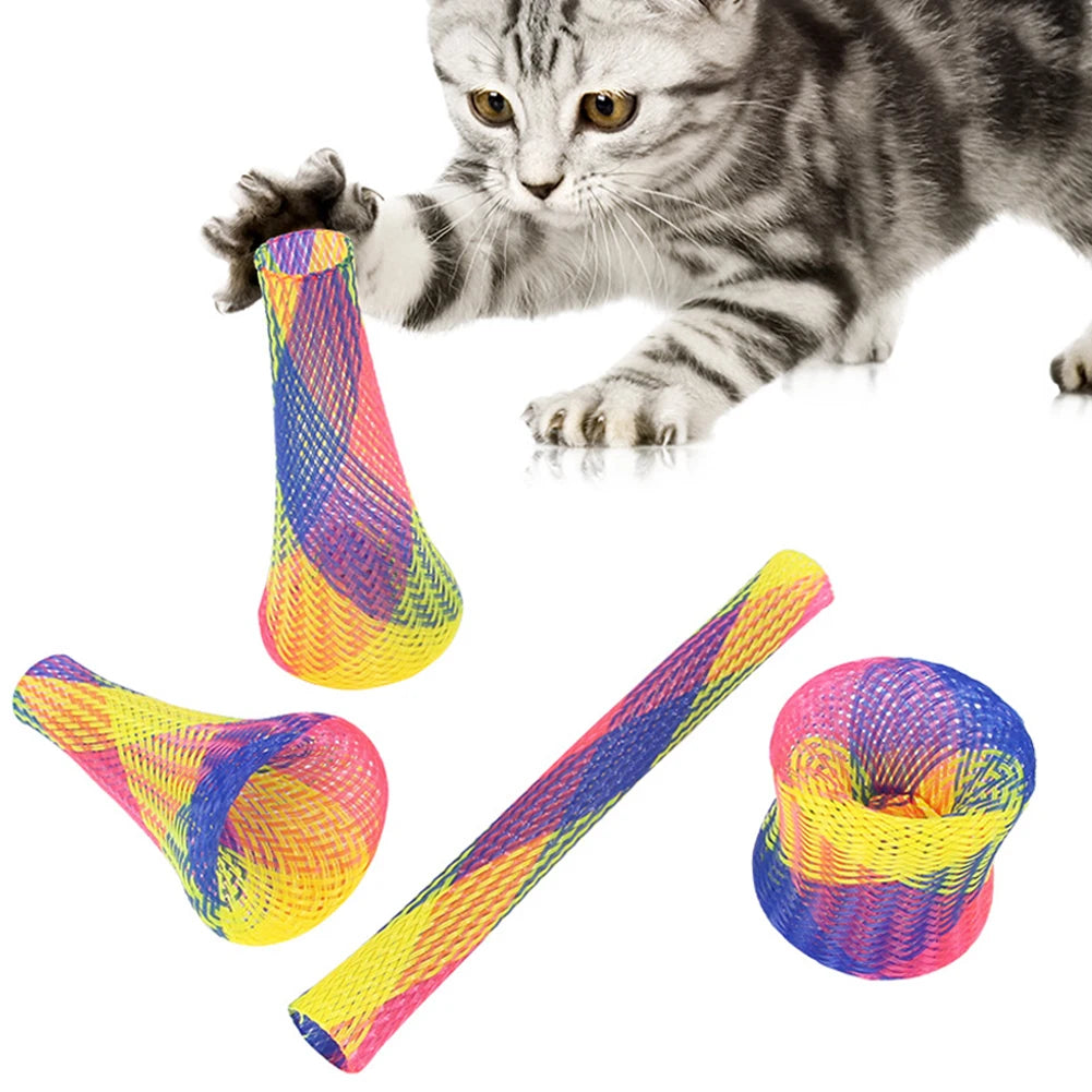 10-Piece Cat Spring Toy Set