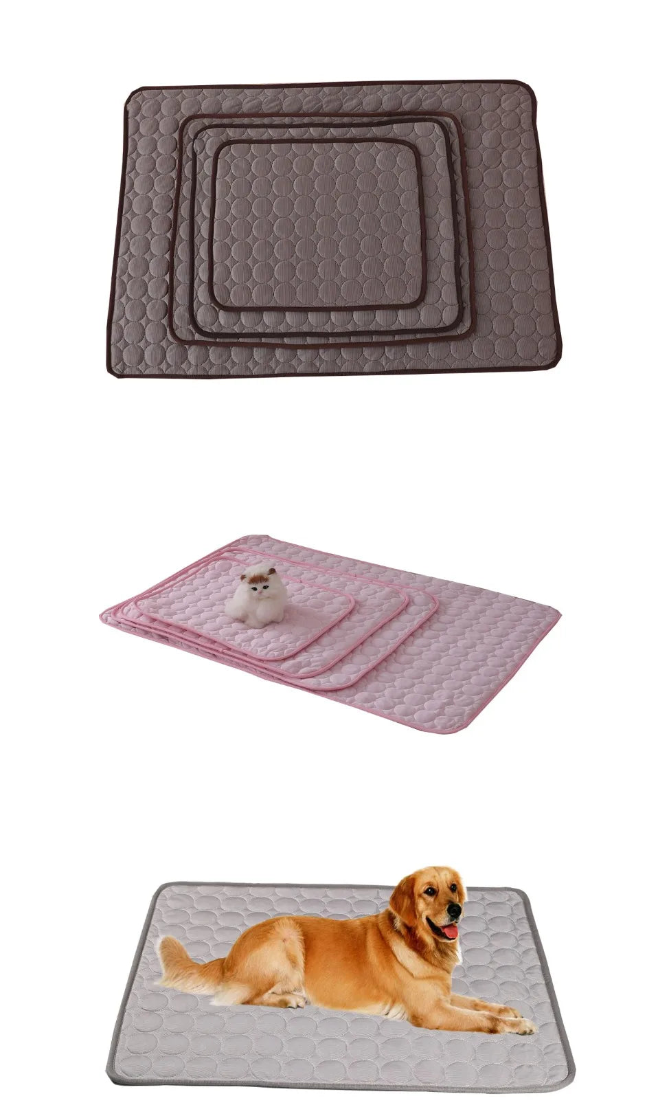 Dog Cooling Mat - Extra Large Summer Pet Cold Bed