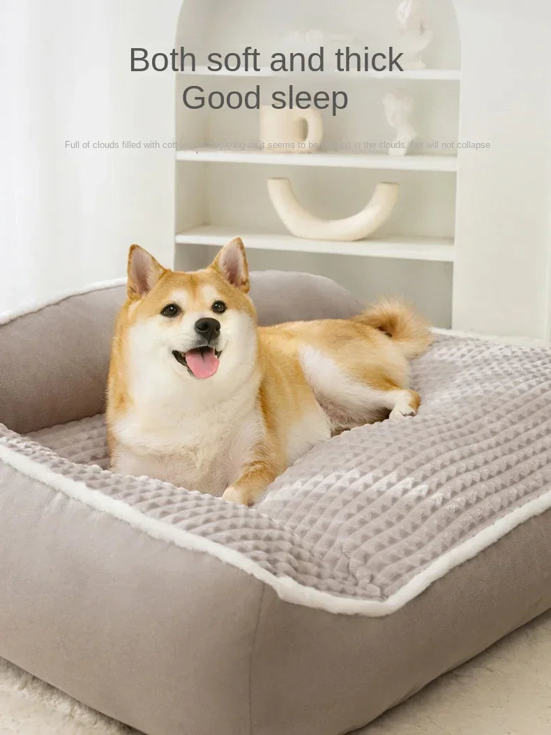Autumn and Winter Warm Kennel – Cozy Comfort for Medium to Large Dogs and Cats