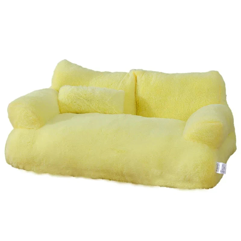 Luxury Cat Bed Sofa Winter Warm Nest