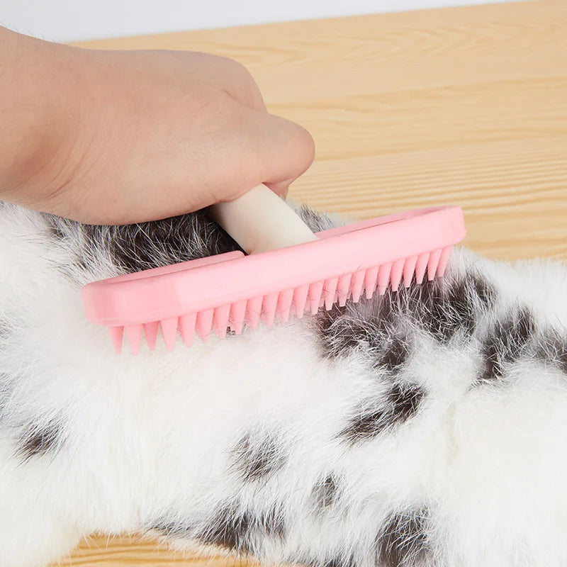 Silicone Rabbit & Small Pet Grooming Comb