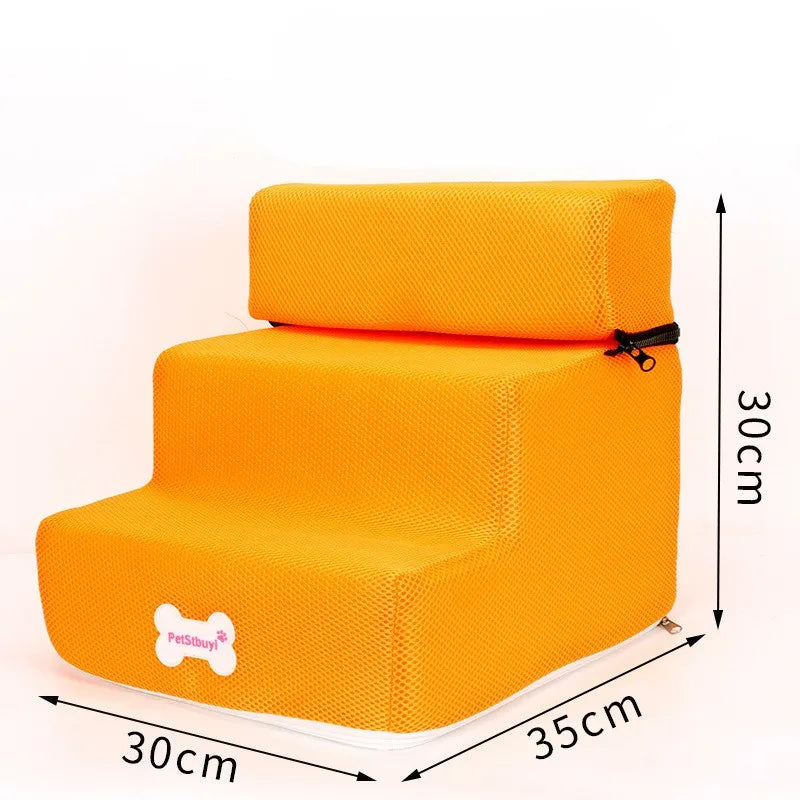 3-Step Pet Stairs for Small Dogs and Cats