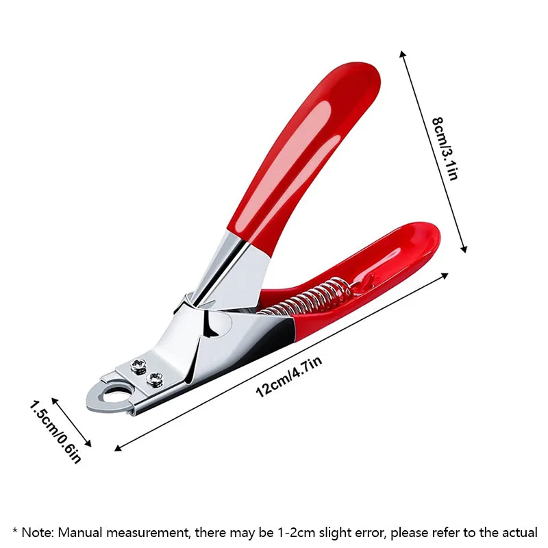 Stainless Steel Pet Nail Clipper for Dogs & Cats