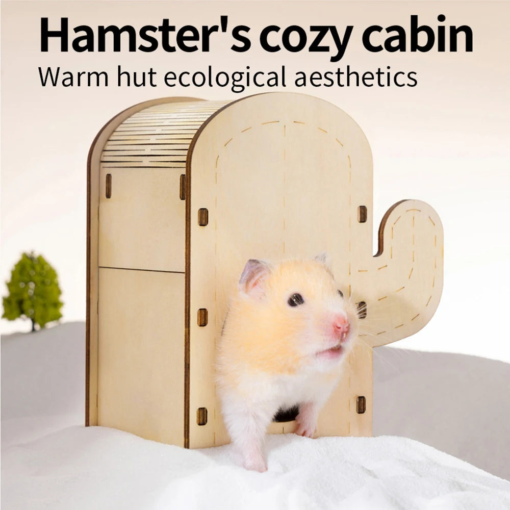 Hamster Wooden House Toys