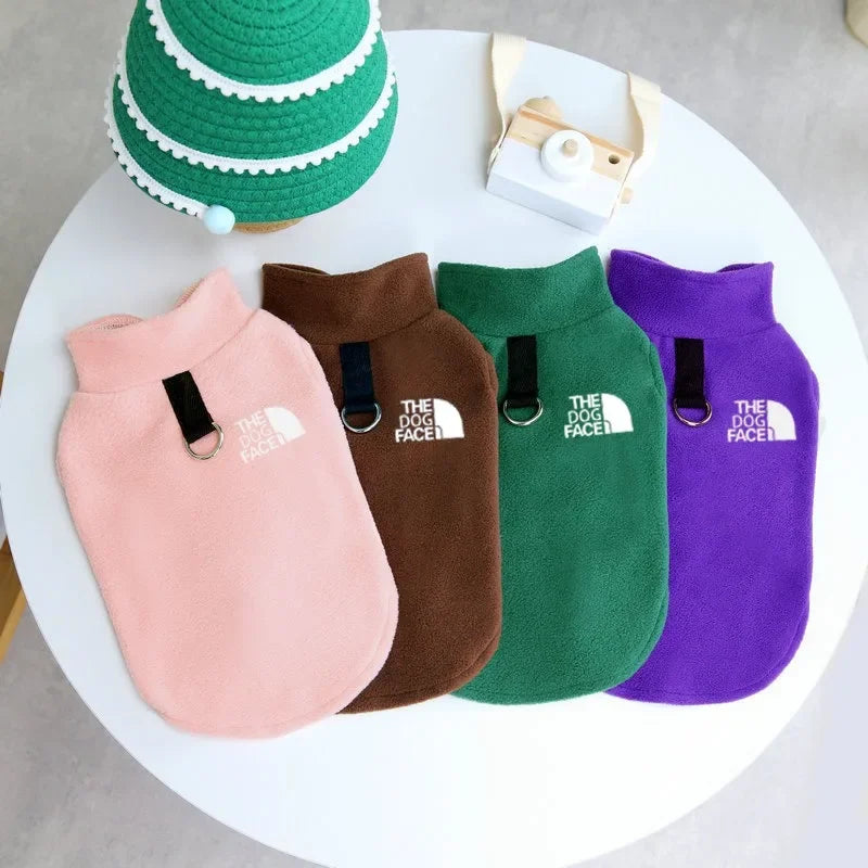 Fleece Warm Dog Sweater Vest