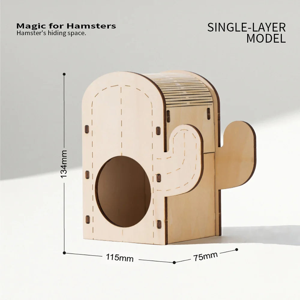 Hamster Wooden House Toys