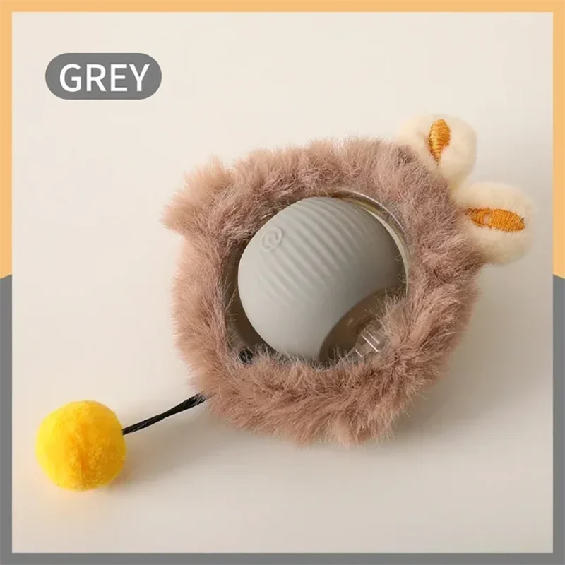 USB Rechargeable Interactive Rolling Cat Toy Ball