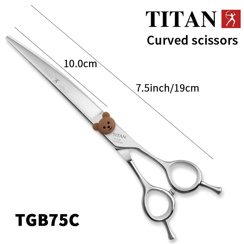 TITAN 7.0/7.5 inch Professional Pet Grooming Shears