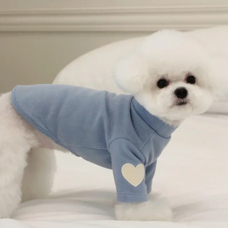 Love Bear Winter Warm Pet Hoodie – Adorable and Cozy Designer Clothing for Dogs and Cats